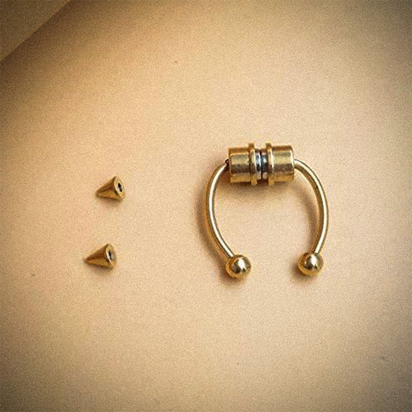 Magnetisk Septum Nese Piercing Sett